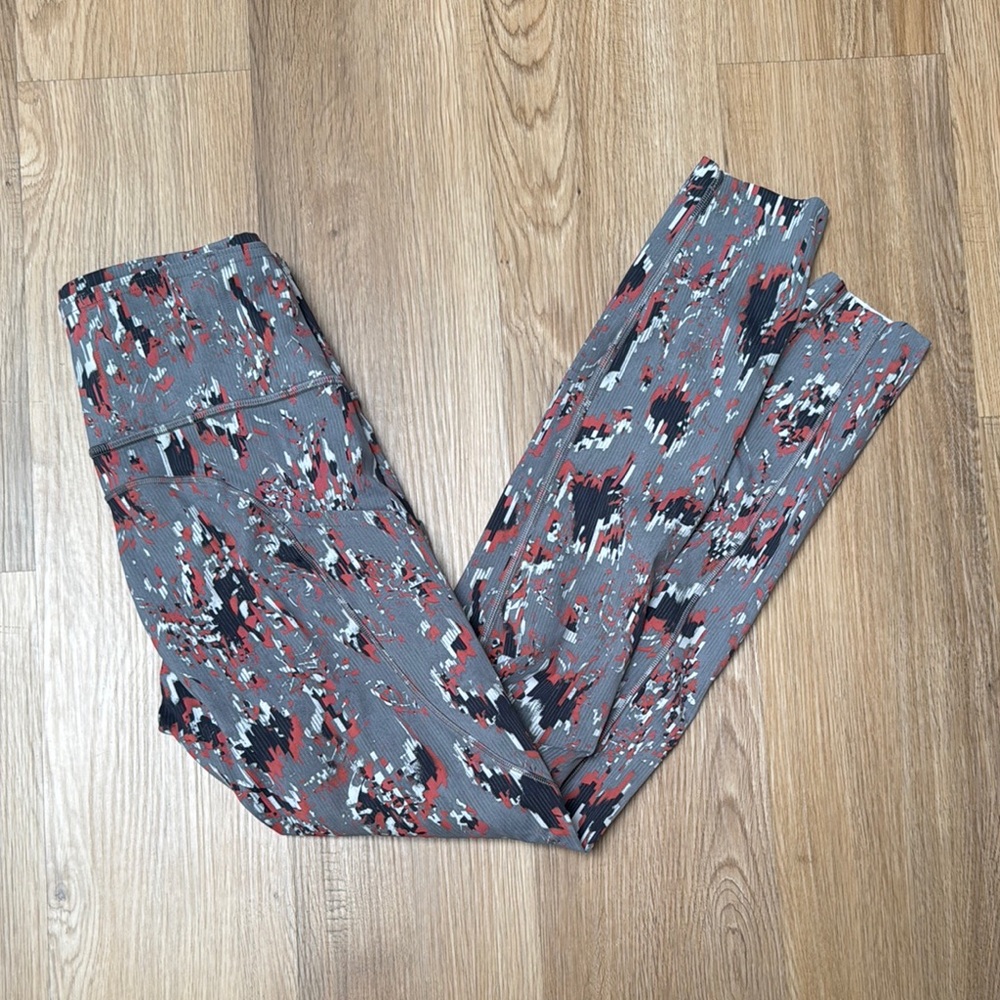 lululemon athletica Multicolor Patterned Leggings